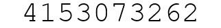 Number 4153073262.