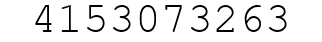 Number 4153073263.