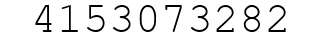 Number 4153073282.