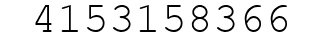 Number 4153158366.