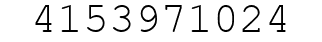 Number 4153971024.