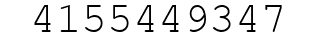 Number 4155449347.