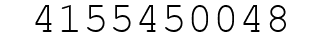 Number 4155450048.
