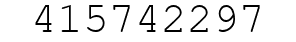 Number 415742297.