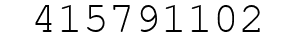 Number 415791102.