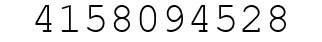 Number 4158094528.