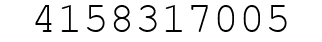 Number 4158317005.