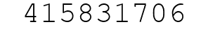 Number 415831706.