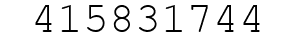 Number 415831744.