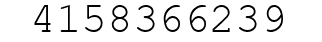 Number 4158366239.