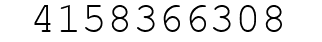 Number 4158366308.
