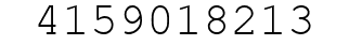 Number 4159018213.