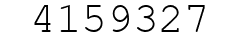 Number 4159327.