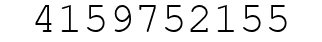 Number 4159752155.