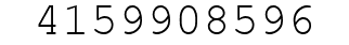 Number 4159908596.