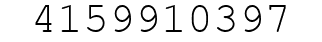 Number 4159910397.