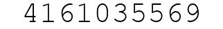 Number 4161035569.