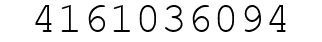 Number 4161036094.