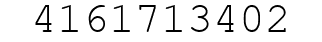 Number 4161713402.