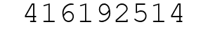 Number 416192514.