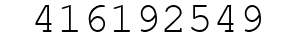Number 416192549.