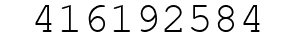 Number 416192584.