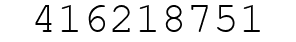Number 416218751.