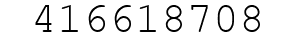 Number 416618708.