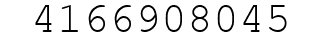 Number 4166908045.