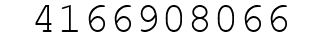 Number 4166908066.