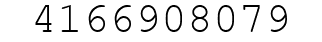 Number 4166908079.