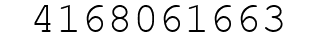 Number 4168061663.