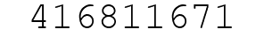 Number 416811671.