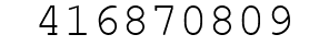 Number 416870809.