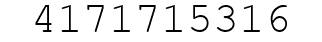 Number 4171715316.