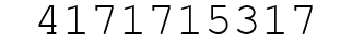 Number 4171715317.