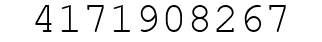 Number 4171908267.