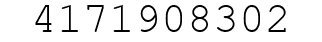 Number 4171908302.