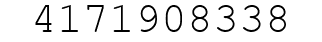 Number 4171908338.
