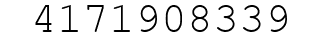 Number 4171908339.