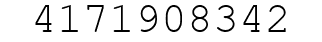 Number 4171908342.