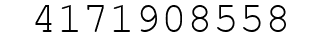 Number 4171908558.