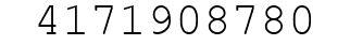 Number 4171908780.