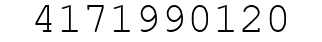 Number 4171990120.