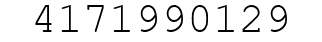 Number 4171990129.