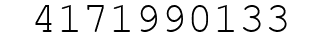 Number 4171990133.
