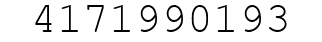 Number 4171990193.
