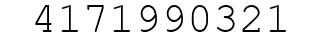 Number 4171990321.