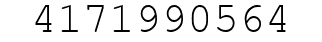 Number 4171990564.