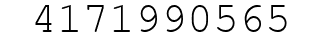 Number 4171990565.